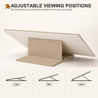 Yunihome puzzle board for 1000 pieces with 4 sorting trays and protective cover - view 37