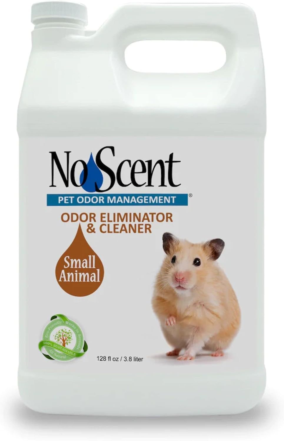 No Scent Small Animal Guinea Pig Cage Cleaner - 128 Fl Oz (Pack of 1)