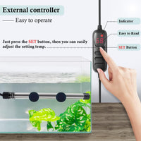 HITOP Mini Submersible Aquarium Heater 50W Digital Heater for Fish - (12-30Gal) 100W - image 2