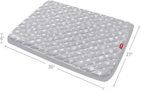 Waterproof Dog Bed Covers Replacement Lovely Grey Star Print - Grey Star / 27 x 36 x 6 inch - image 3