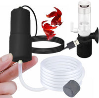 USB Oxygen Air Pump for Aquarium - Black1