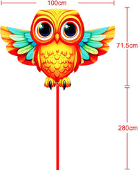 HENGDA KITE cartoon bee kite with yellow body, light wings and long tail - view 19