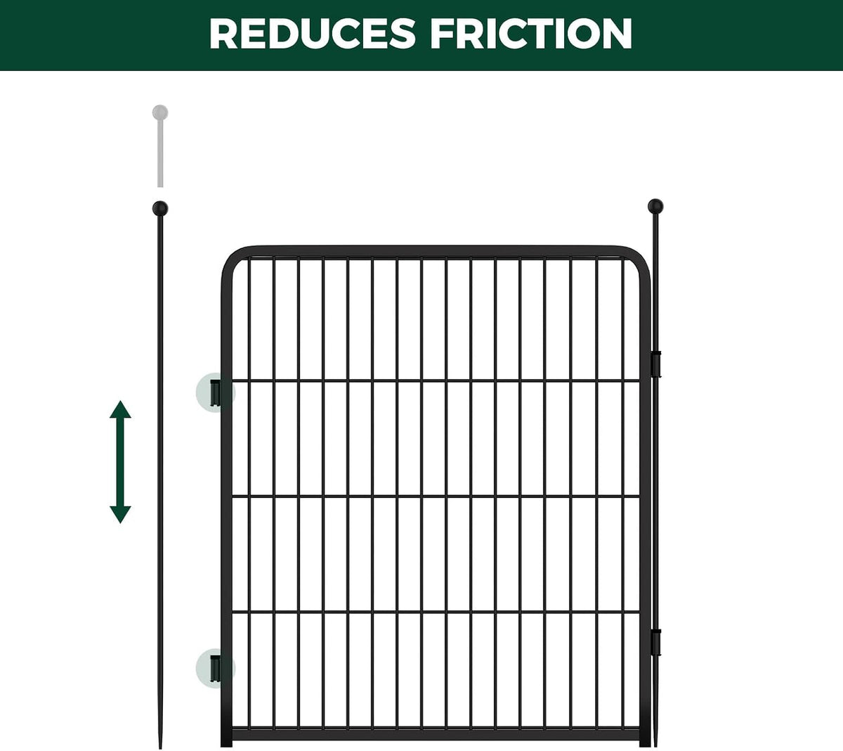 FXW Floor Protectors, Dog Playpen Accessories, Patented - Black(MT) / Muffler Tubes - image 4