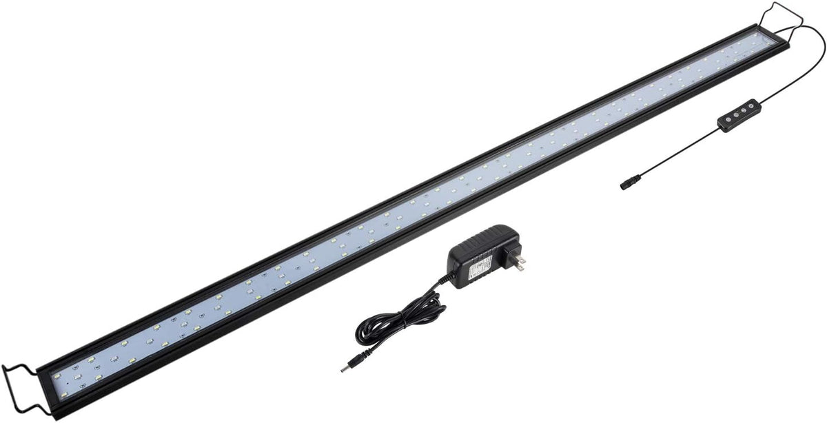 hygger 14W Full Spectrum Aquarium Light with Aluminum Alloy Shell - 32W (46-52 inch)