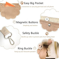 NATUYA Small Dog Cat Carrier Sling - Brown / Canvas - image 2