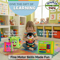 Buckle Toy, Bella Square, Learning Activity - 6.5 inches (Pack of 2) - image 3