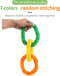 FINGOOO 7 Pieces Jumbo Pop Toobs Fidget Toys - image 4