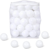 Guesvot 50 rainbow ball pit balls, 2.75 inch, with reusable storage bag - view 8