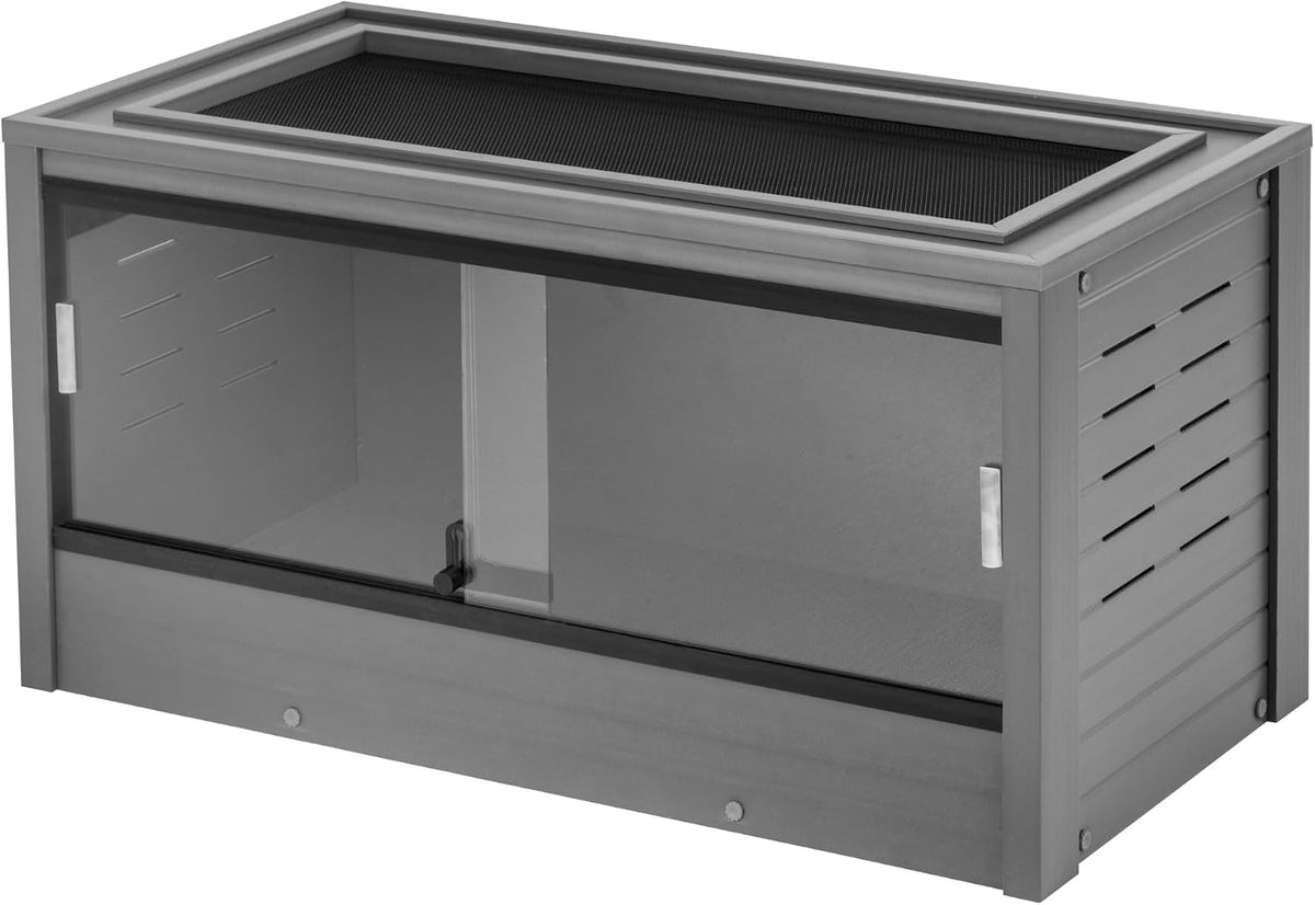 New Age Pet ECOFLEX 48" Mojave Reptile Enclosure, Maple - Grey / Medium - image 4