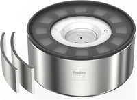 2L No Spill Water Bowl for Dogs, Double-Wall Stainless Steel with Splash-Proof Paws Lid and Floating Disk, Non-Slip Base, Easy to Clean Slow Water Feeder for Small Medium Dogs
