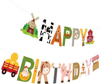 Hxezoc fire truck happy birthday banner with 14 paper flags and 2 fire engine flags - view 7