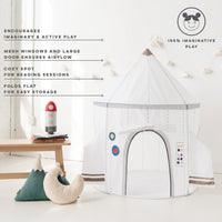 3 Sprouts Kids Play Tent for Ages 3 to 10 - Rocket - image 4