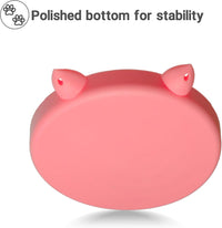 Slow Feeder Cat Bowl, Easy to Clean Silicone Bowl - Purple and Pink - image 4
