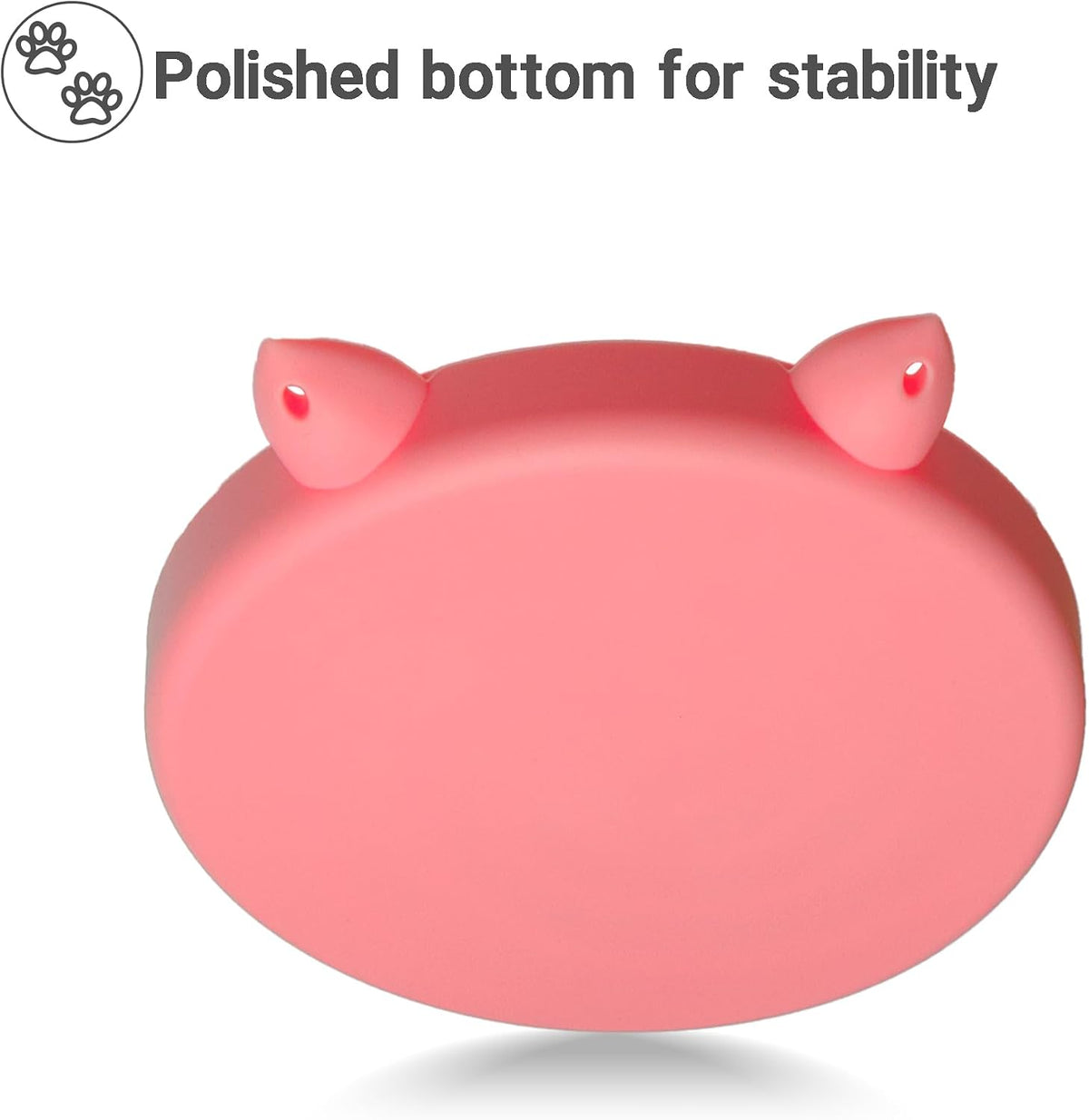 Slow Feeder Cat Bowl, Easy to Clean Silicone Bowl - Purple and Pink - image 4