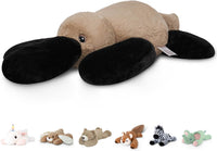 Niuniu Daddy Weighted Stuffed Animals - 3.3 Pounds / Platypus / Lying