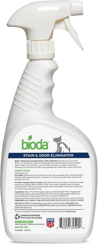 Bioda Commercial Strength Enzymatic Stain & Odor Eliminator for Pets - 32 oz - image 3