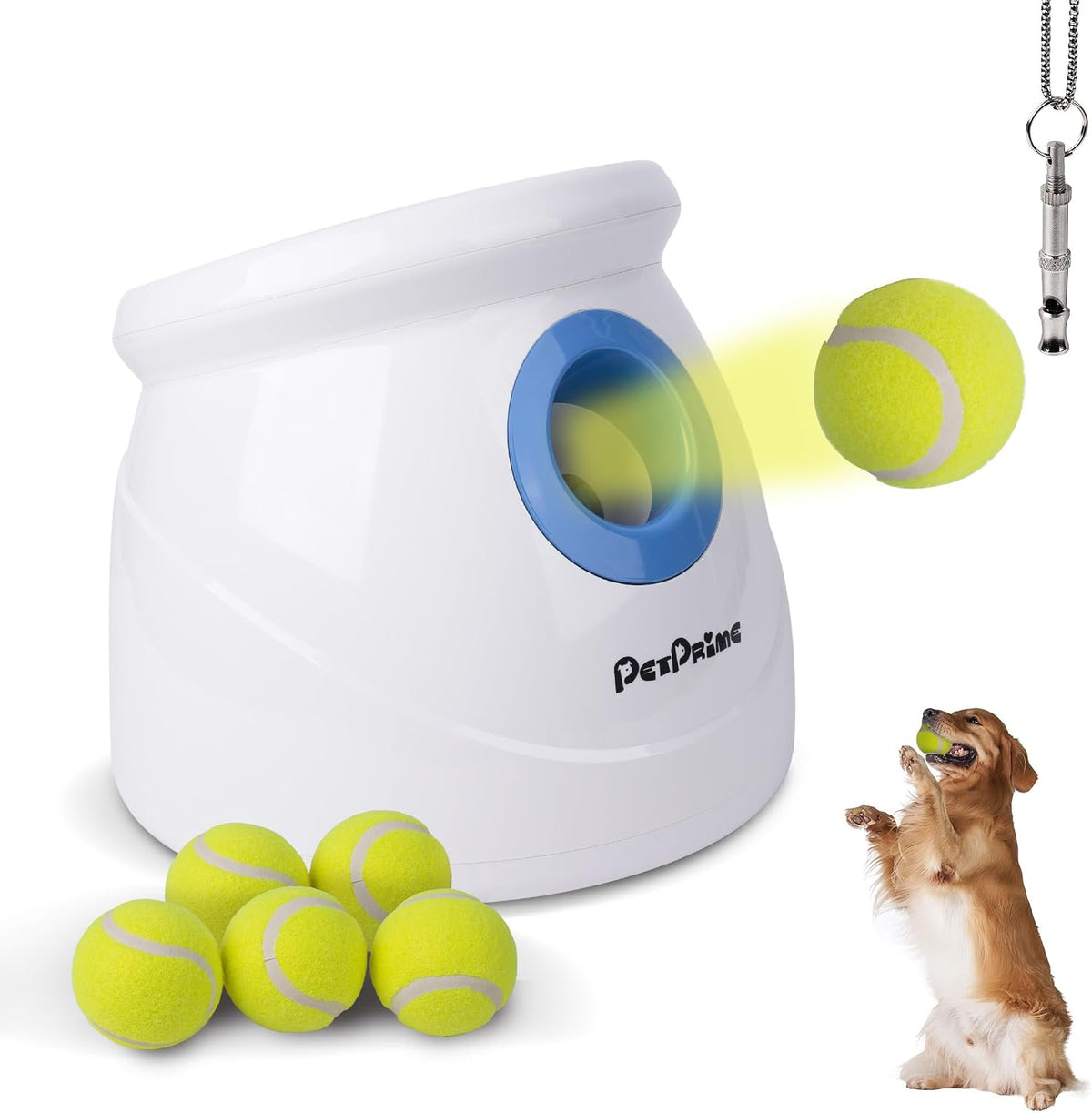 Pet Prime Automatic Dog Ball Thrower Launcher for Small and Medium - Maxi Ball Launcher