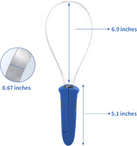 BOTH WINNERS Dual-Sided Shedding Blade with Stainless Steel Blade - Blue - image 4