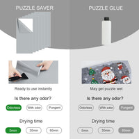 QIKSION 24 Pcs Puzzle Saver Sheets - 48 pcs - image 4