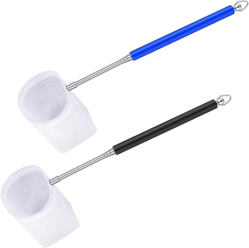 2 Pieces Fish Tank Shrimp Net Extendable Handle Shrimp