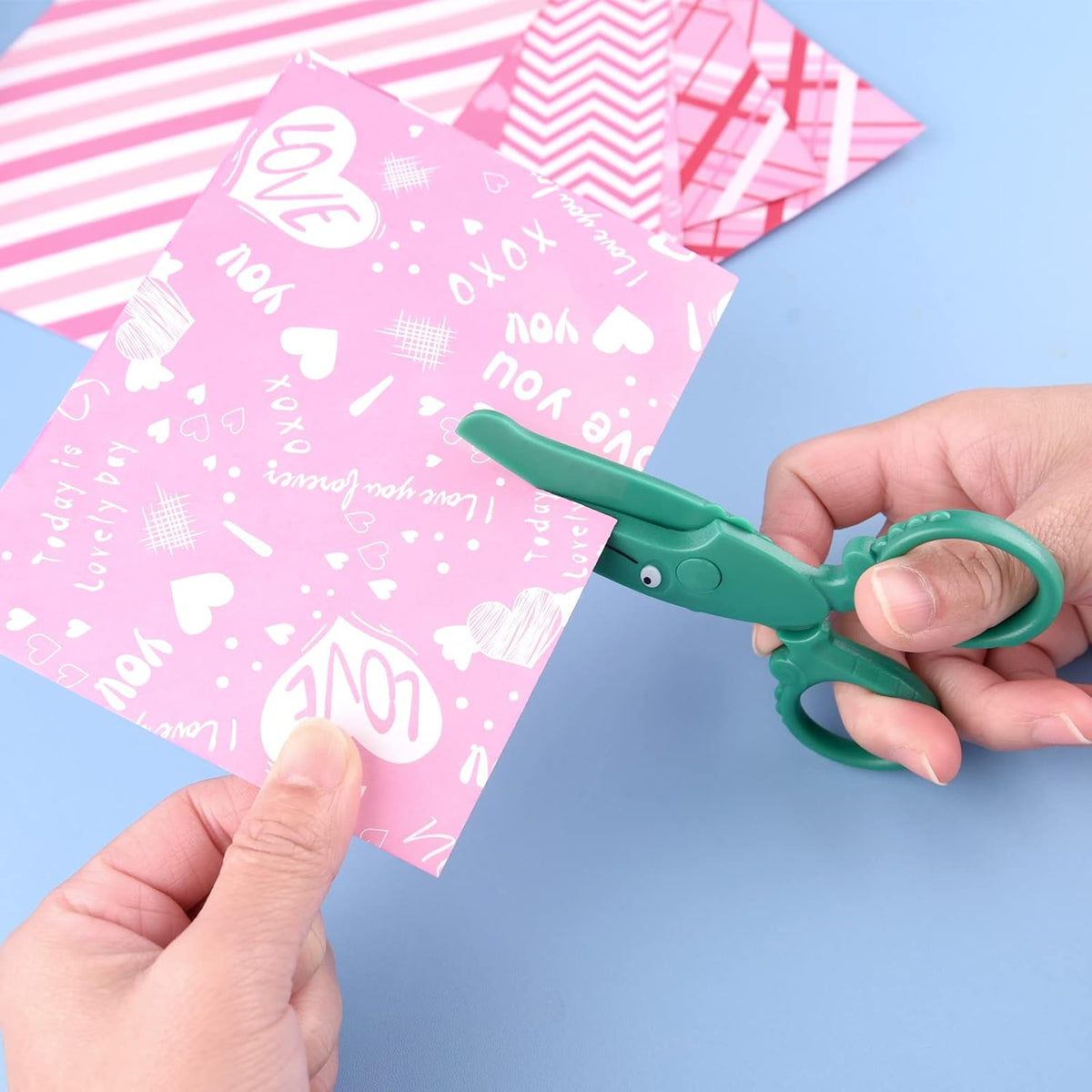 ASTARON Toddler Safety Scissors Crocodile Kids Preschool Training - 1 / Crocodile - image 4