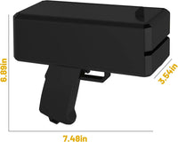 Wowok Money Gun Shooter, Make it Rain Money Toy Gun - Black - image 3
