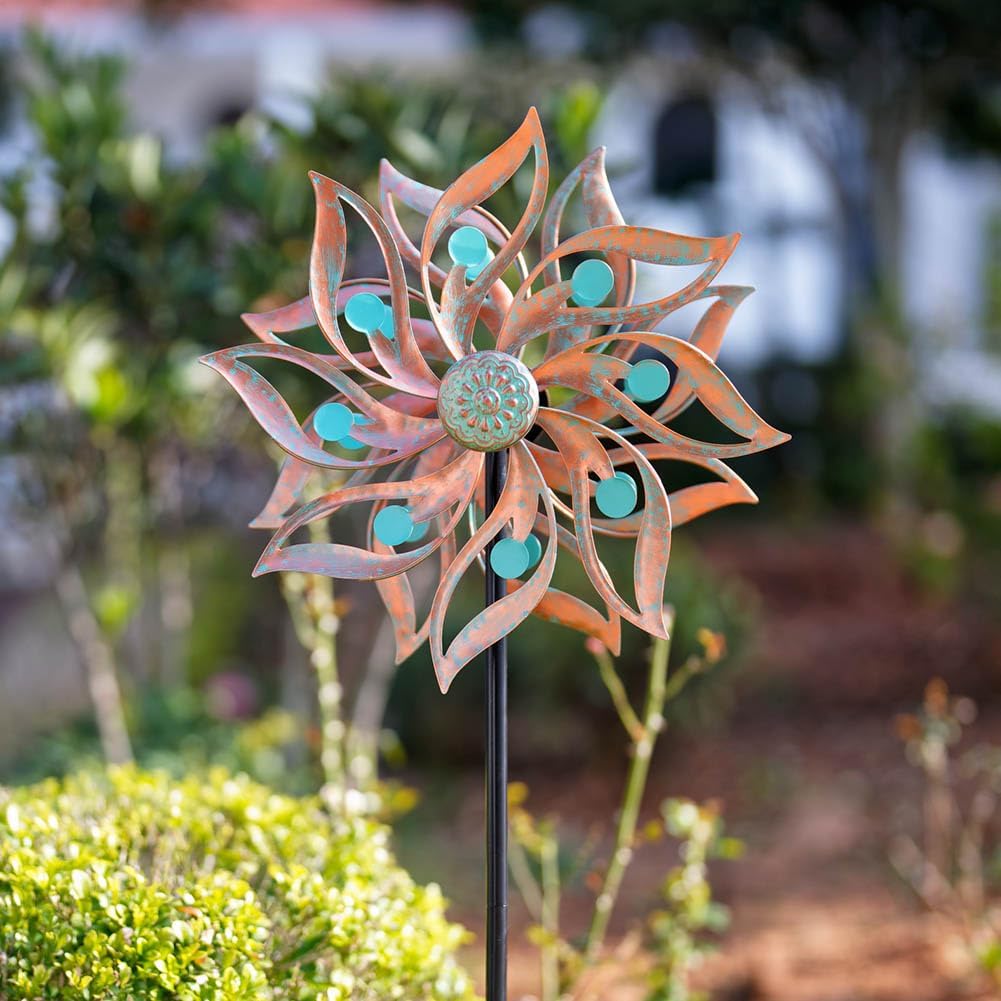 Viveta Wind Spinners Outdoor - Copper Green-a - image 2