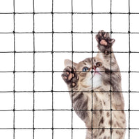 Cat Balcony Net, Steel Wire Reinforced, Anti-Fall Fence - 10 X 13 Ft
