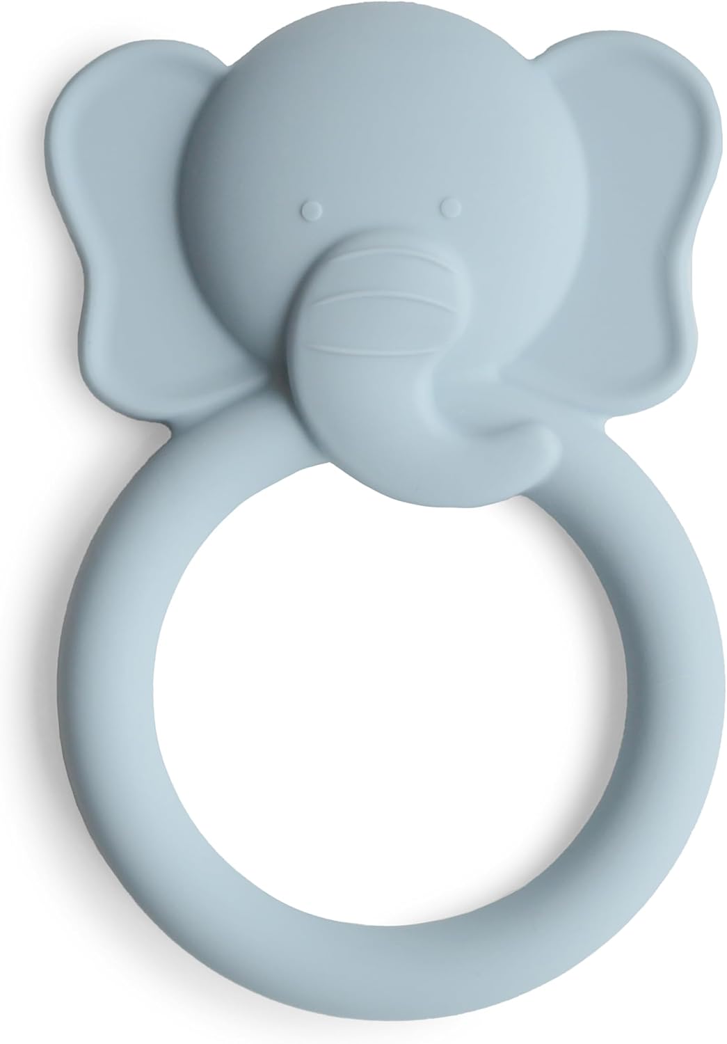 mushie Silicone Baby Teether Toy - Elephant