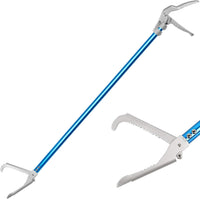 60" Professional All-Aluminum Alloy Snake Tong Reptile Grabber Rattle