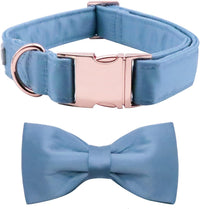 Lionet Paws Bowtie Dog Collar - X-Large (Pack of 1) / Blue