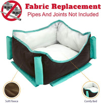 Kitty City Sleeper Cat Bed – Essentials for Cats - C) Bed / 15.5 x 15.5 x 8 inches - image 2