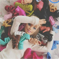 50Pairs Doll Shoes Replacement Different Assorted Colors Doll Flat - Doll Shoes - image 4