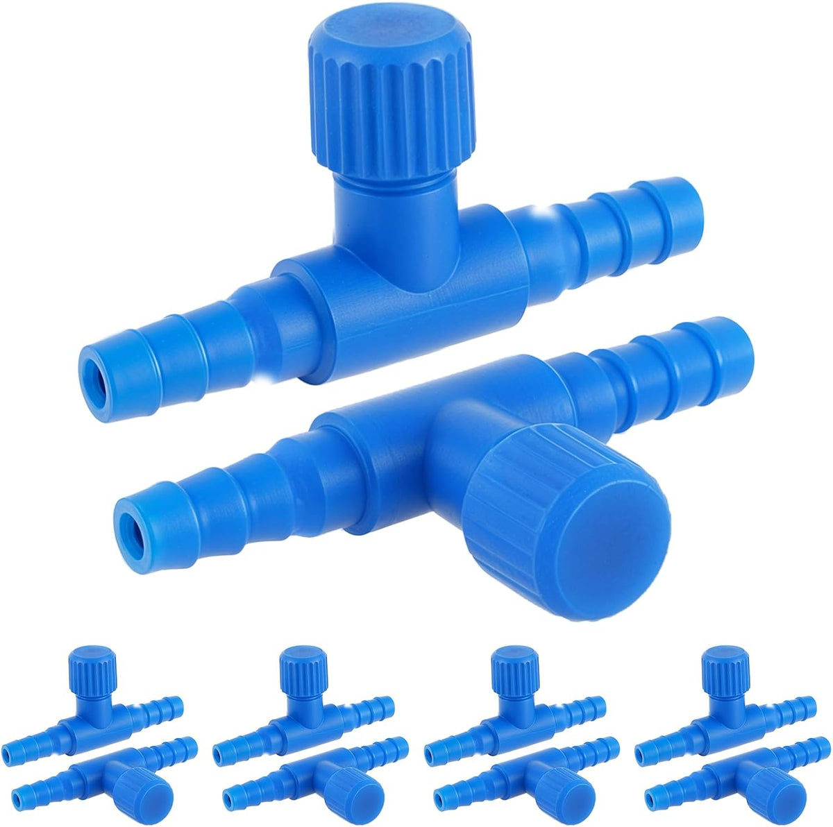 Psyqtsuary Aquarium Air Valve - Blue