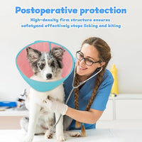 Inspack Soft Dog Cone Collar Alternative, E Cones for Medium Small Dogs/Cat to Stop Licking After Surgery, Neuter Recovery Ecollars of Shame Alternatives, Comfortable Paws Comfy Elizabethan Collars