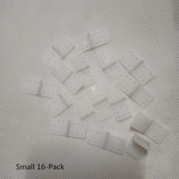 skrnrhrery nylon hinges for RC airplanes, 16-pack of small square loose-leaf hinges - view 9