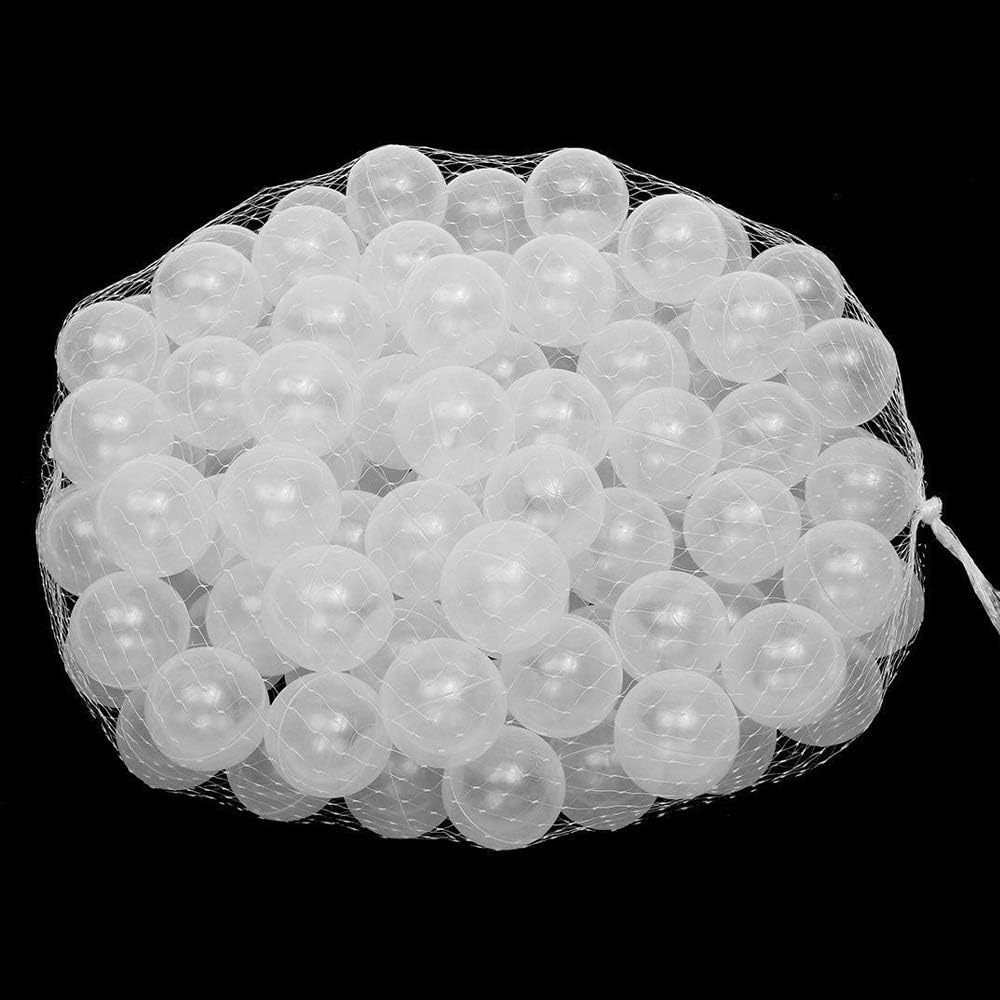 Wonder Space Soft Pit Balls - 100 balls / Pure - Transparent