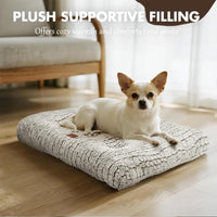 Dog Bed Crate Pad for Small Dogs 24"x18" Coffee – Essentials for Dogs - Large 36"x24" / Coffee - image 2