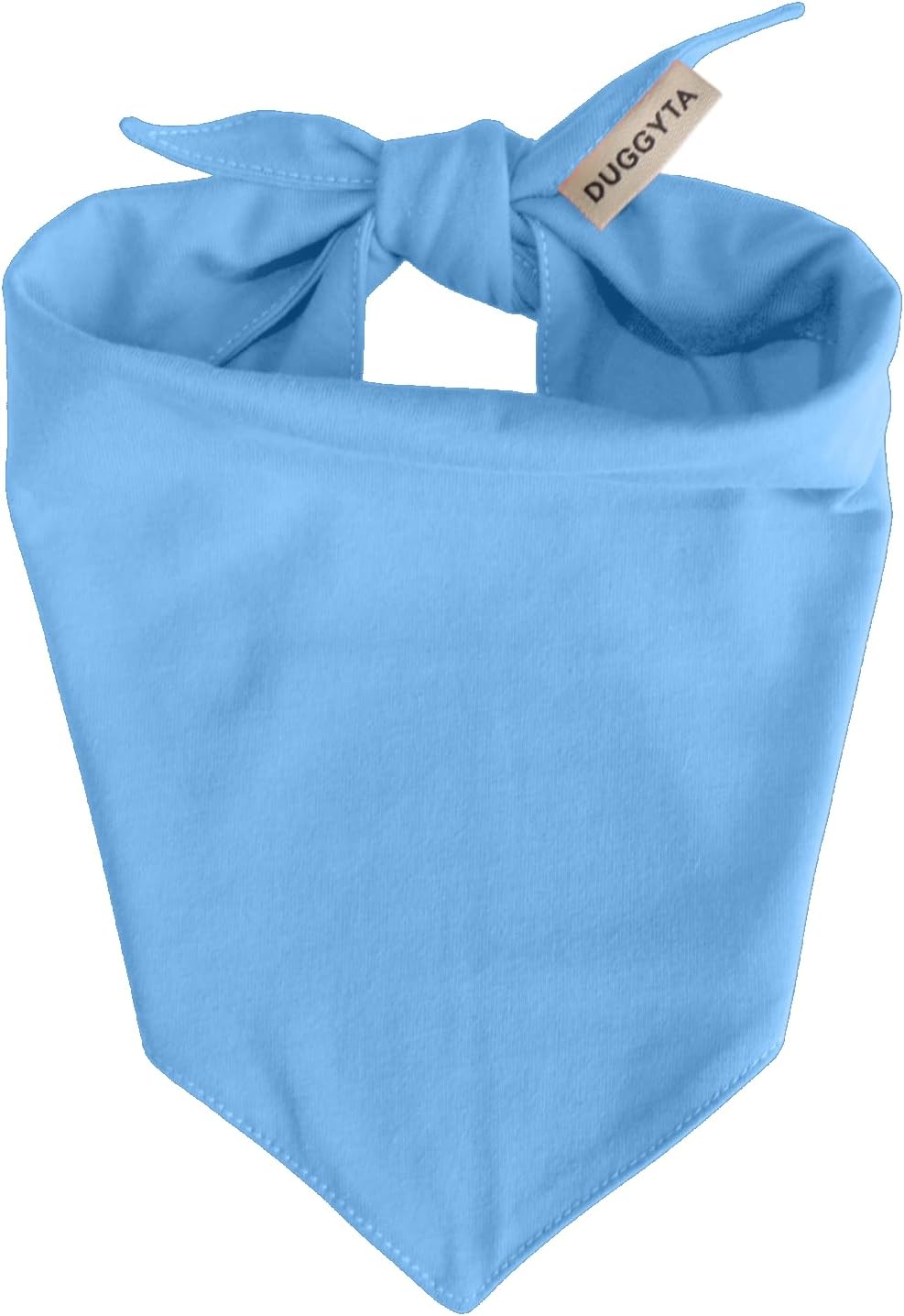 Premium Solid Olive Dog Bandana - Blue / Medium