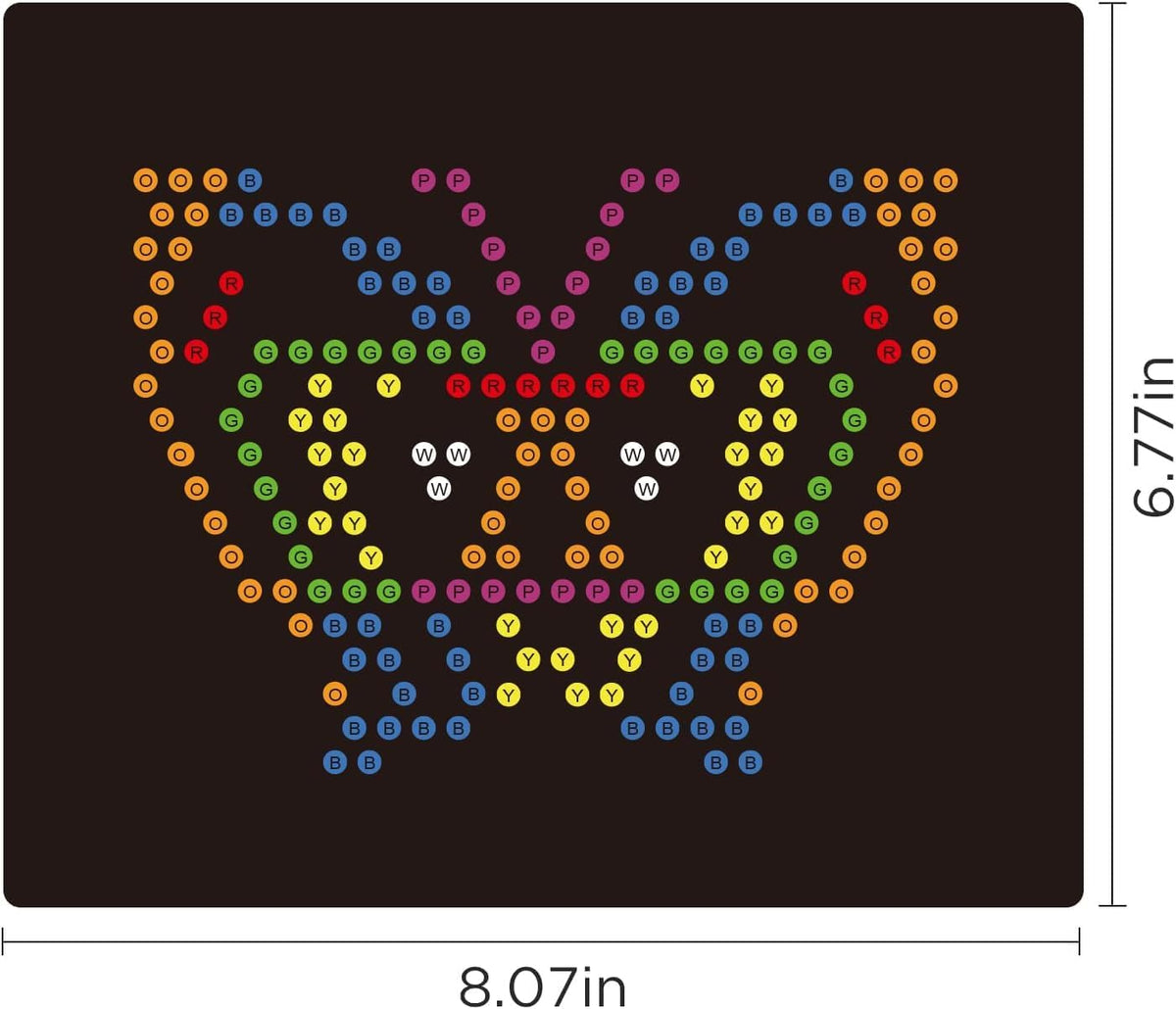 Refill Templates 20PCS for 8''x6.75'' Magic Light Up Board - Animal Theme 20PCS - image 2