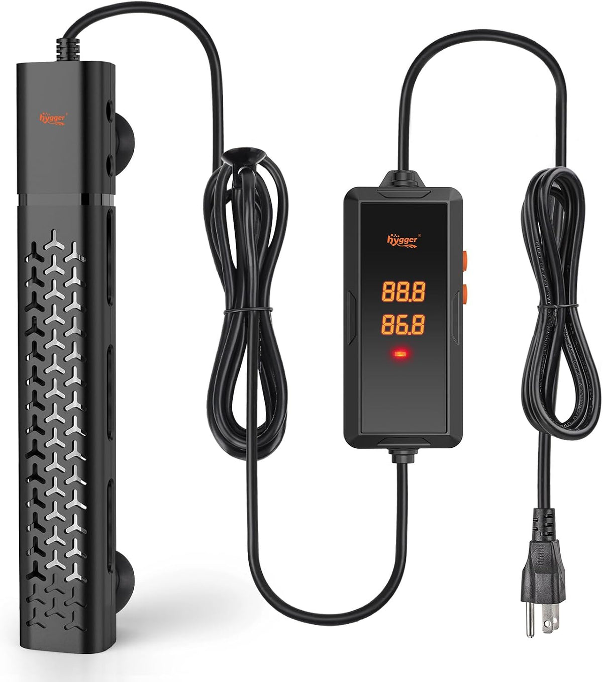 hygger 200w Aquarium Heater - 300W (for 40-75 gallon)