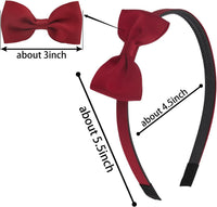 XIMA 20pcs Bows Headbands for Girls Kids Toddlers Children Hair - 1 Count (Pack of 20) - image 2