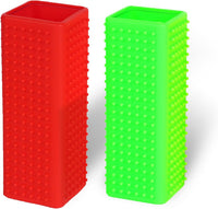 2pcs Pet Dog Cat Hair Remover, Pet Hair Removal Tool - redgreen