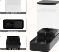 Automatic Cat Feeder and Water Dispenser in Set with Pet Food Bowl - 3.8L - image 4