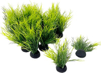 Aquarium Plants Fish Tank Decorations 2pcs Small Size/3.5inch - 20pcs/Green