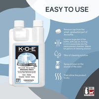 Odorcide KOE Fresh Scent Concentrate - Fresh Scent / 16 Fl Oz (Pack of 1) - image 2