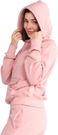 Spark Paws Human Hoodie, Matching Dog and Owner Clothes - Small / Dusty Pink