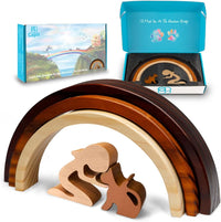 Rainbow Bridge Cat Memorial Gifts - Cat and Woman