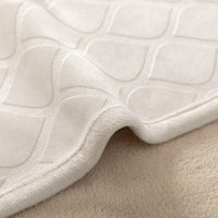 Waterproof Dog Blanket, Soft Reversible Throw for Couch & Bed Protection – Essentials for Dogs - Cream+beige / 30x70 Inch (Pack of 1) - image 3