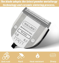 3-Pack 5-in-1 Replacement Blade Compatible with Wahl Animal Bravura - Silver / 1 Pack - image 2